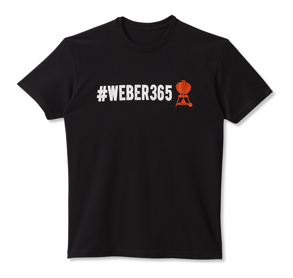  Camiseta con la leyenda “Weber365”  View