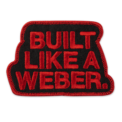 Limited Edition “Built Like a Weber” Patch-view 2