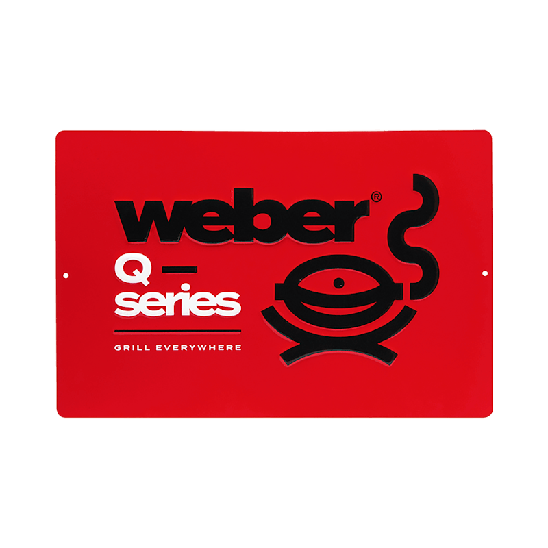  Weber Q-serien-metallskilt i Limited Edition image number 0