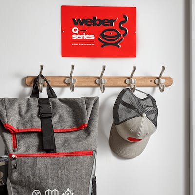 Limited Edition Weber Q Series Metal Sign-view 1