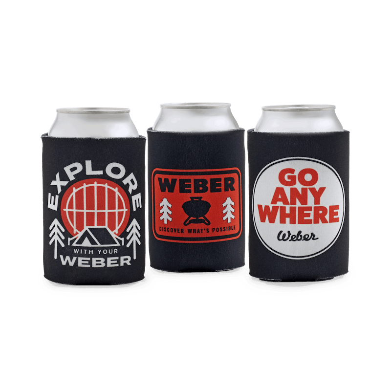 Limited Edition Weber Can Coolers image number 0