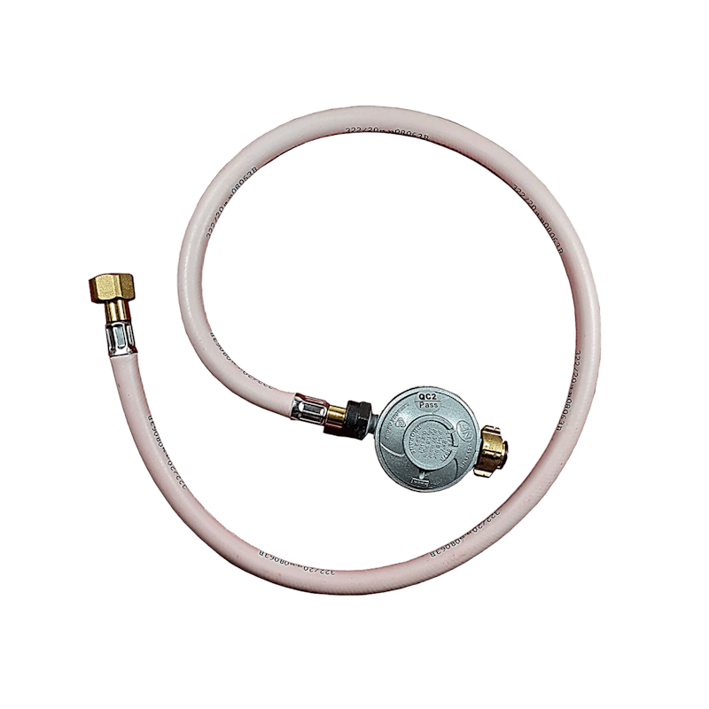 Tuyau de gaz avec détendeur pour gaz propane - butane 37 mbar image number 0