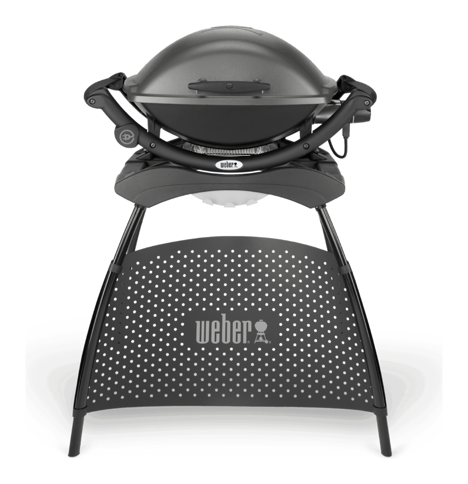 Weber Q 2400 Electric Grill With Stand Q Electric Series Electric Grills Weber Grills Ae