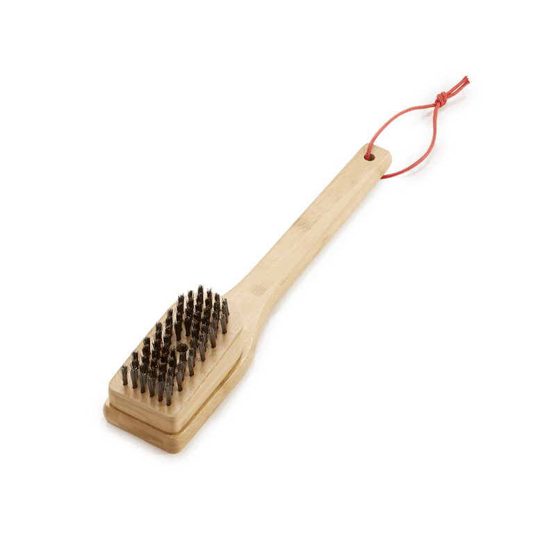Grill Brush - 12” Bamboo image number 0