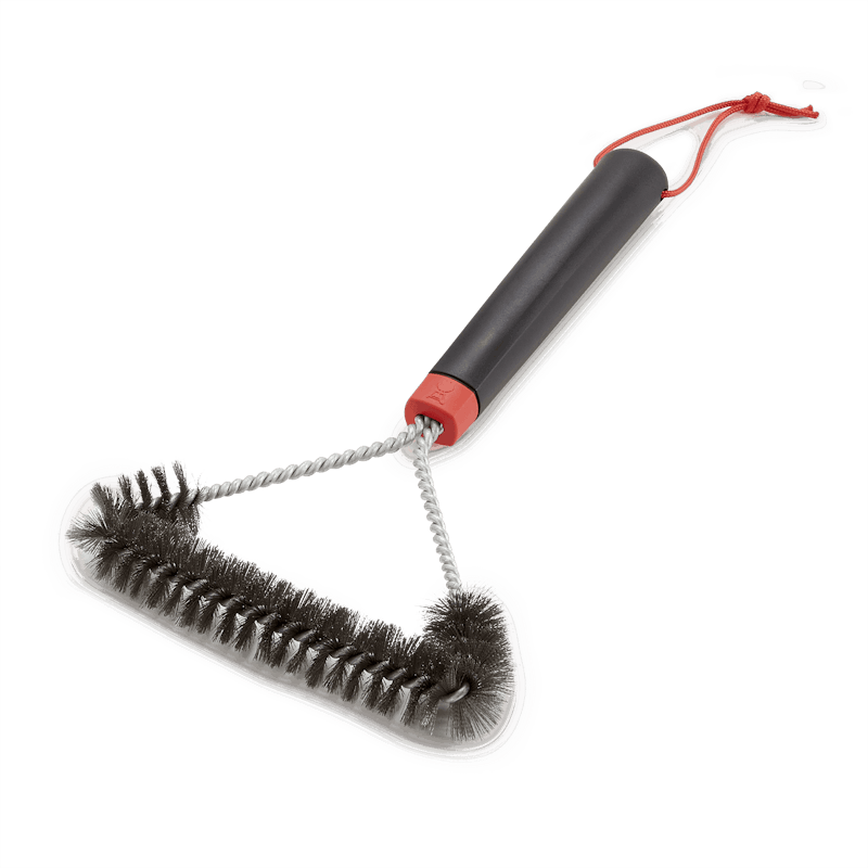 Grill Brush - 12” Three-Sided image number 0