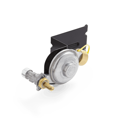 Gas Valve and Regulator Assembly-view 1