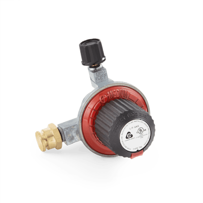 Gas Valve and Regulator Assembly-view 1