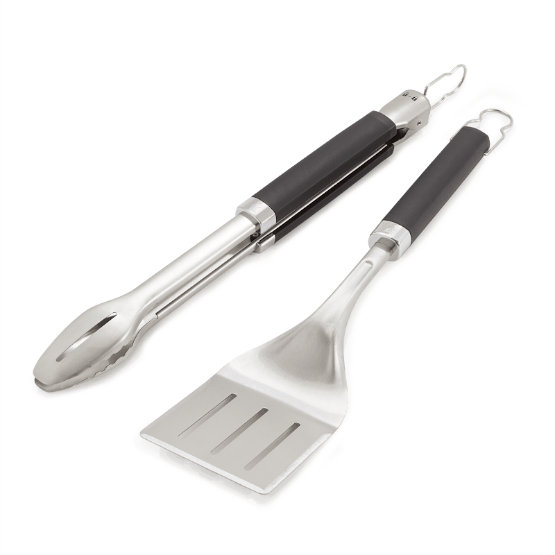Precision Grill Tongs & Spatula Set, Cooking