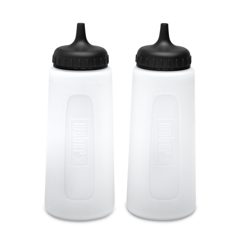 Oil and Water Griddle Squeeze Bottle Set with Caddy – Backyard