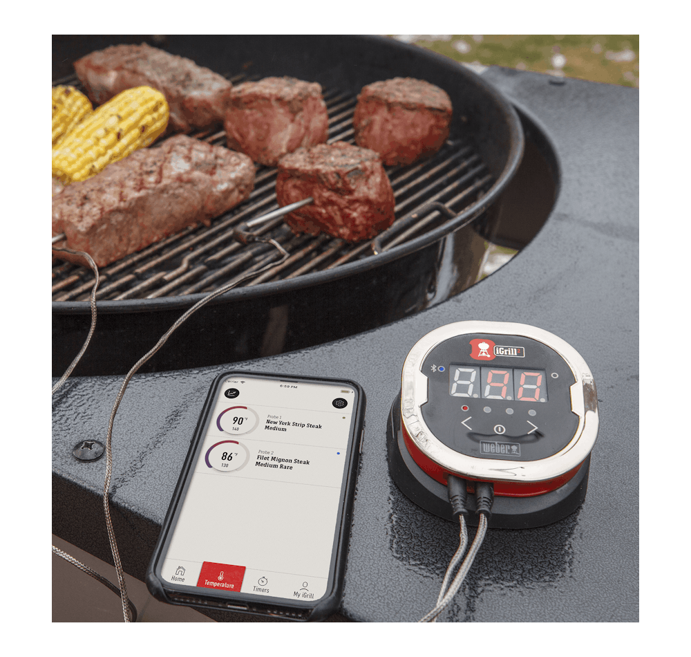 Weber igrill top 2 bluetooth thermometer