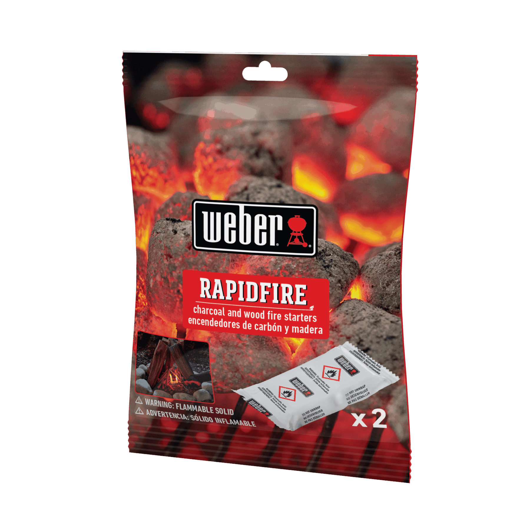 2 pc Rapidfire Fire Starters Cooking Charcoal Accessories er