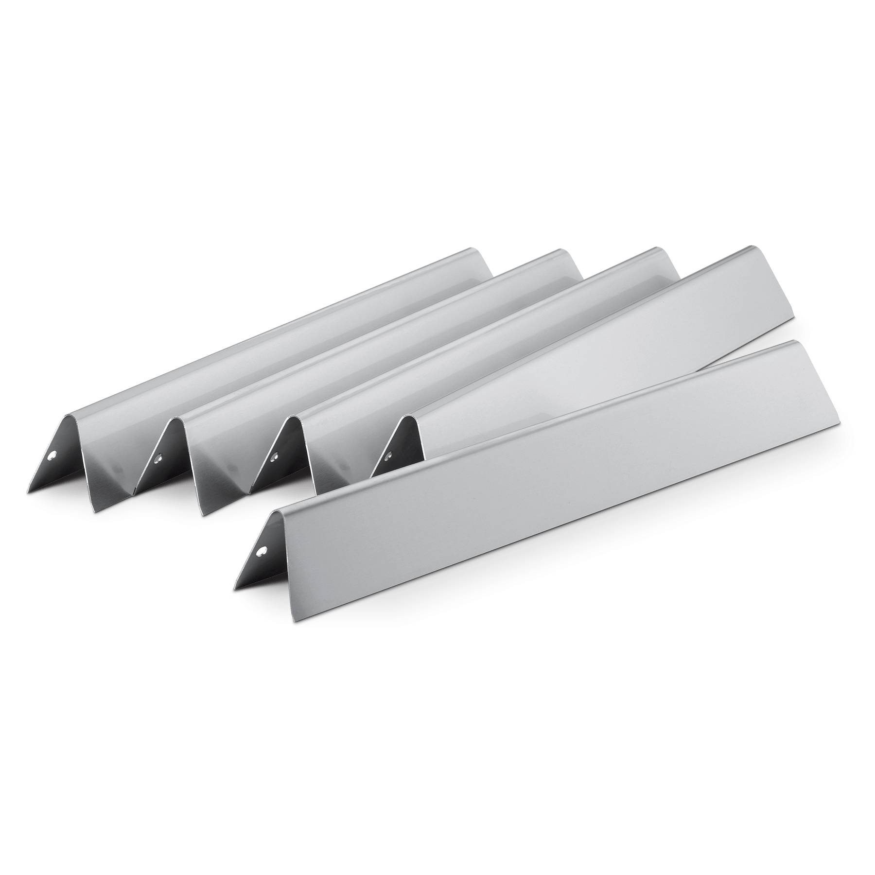 Heat Plate Shield Replaces Weber 7620 7621 17.5 300, Silver Flavor Bars 17.5 for Weber Genesis 300 E310 E320 E330 S310 S330 with Front Control Knobs 