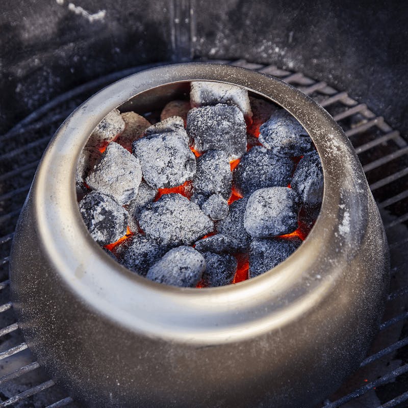 Régulateur de chaleur du charbon – Barbecues au charbon de 22 po image number 4