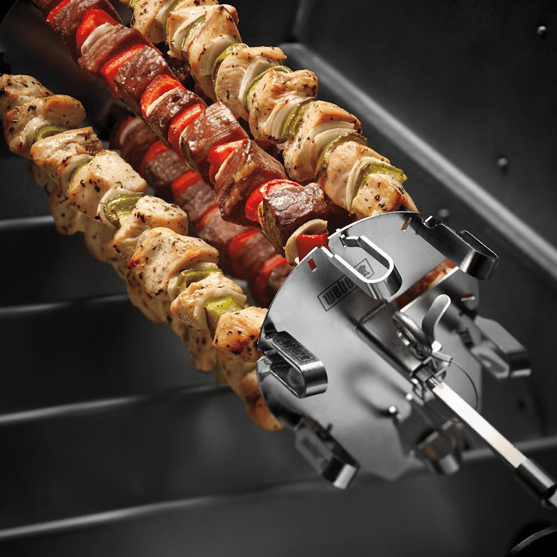 WEBER Rotisserie Skewer Set​ | Cooking | Gourmet BBQ System Weber Grills