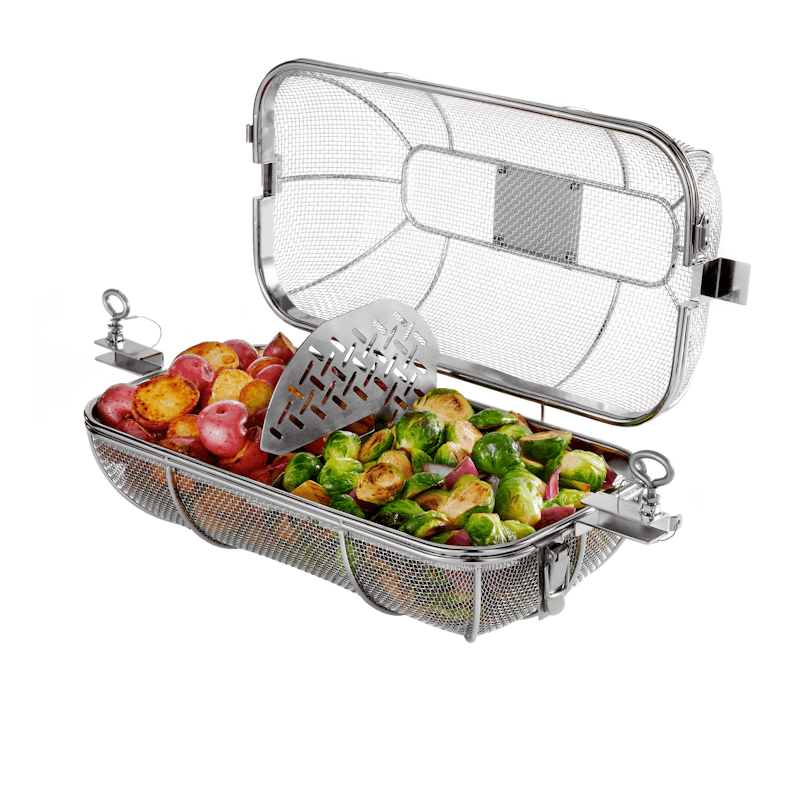 WEBER CRAFTED Rotisserie Crisping Basket | Cooking | Gourmet BBQ System |  Weber Grills
