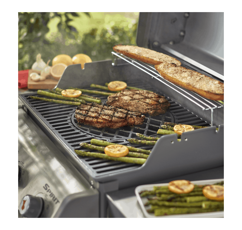 Sear top grill grates