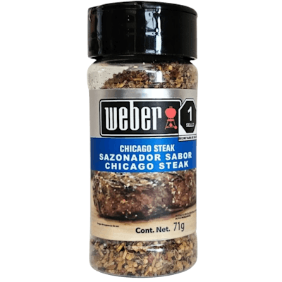 Sazonador De Carne Weber Chicago Steak 71 Gr-view 1