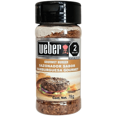 Sazonador De Carne Weber Hamburguesa Gourmet 78 Gr-view 1