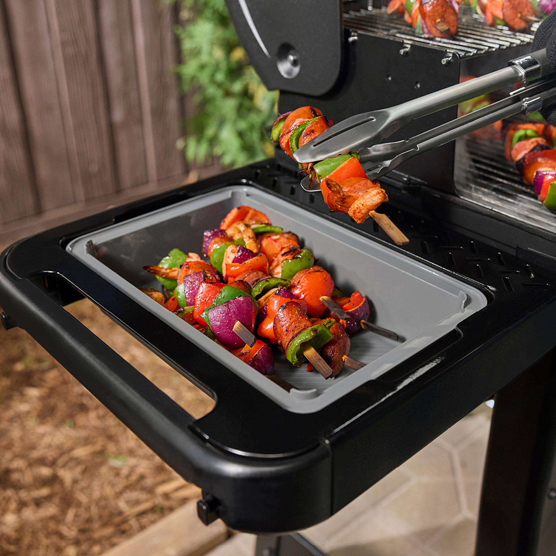Weber Works™ Side Table | Fits Searwood® & Smoque™ Grills