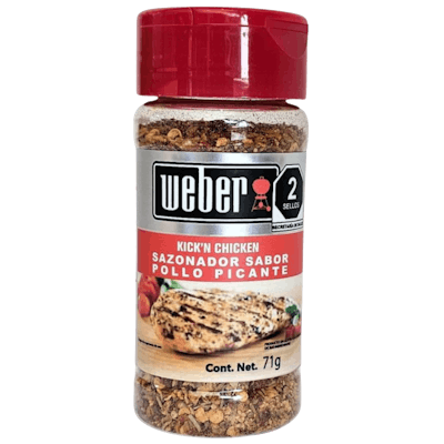 Sazonador De Carne Weber Pollo Picante 71 Gr-view 1