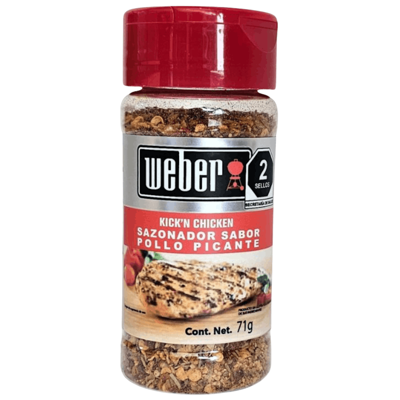 Sazonador De Carne Weber Pollo Picante 71 Gr image number 0