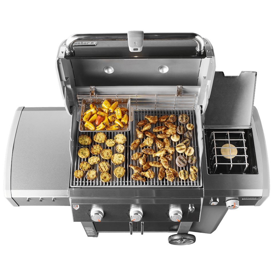Grillroste Für Weber Genesis II 300 Series | Edelstahl 47,6x33,6cm | Ersatz Für 66095/66802