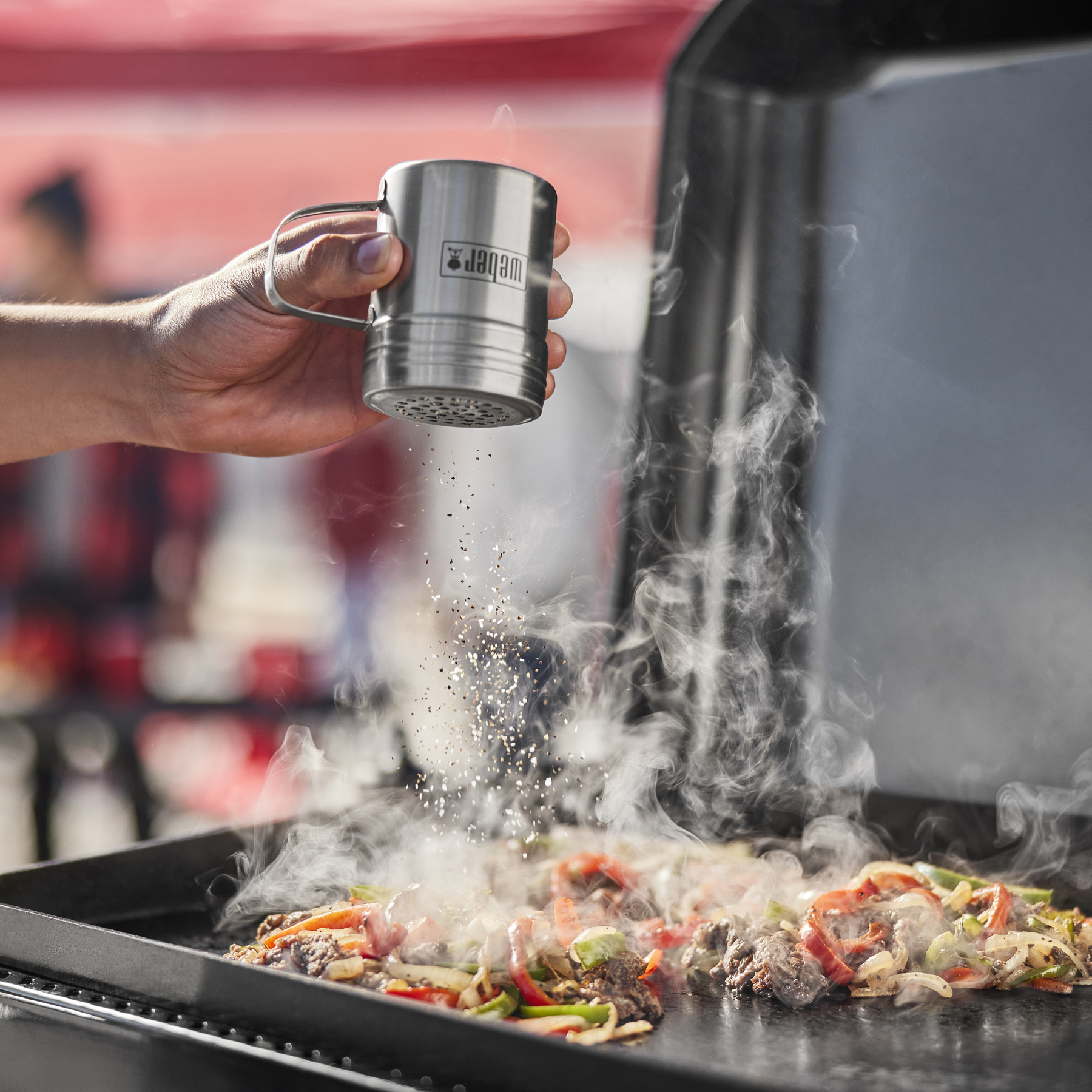 Slate® 22” Tabletop Griddle | Rust-Resistant & Portable | Weber US