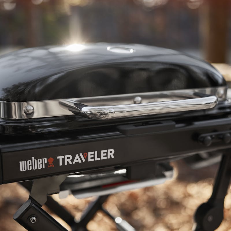Weber Traveler® Compact Portable Gas Grill image number 3