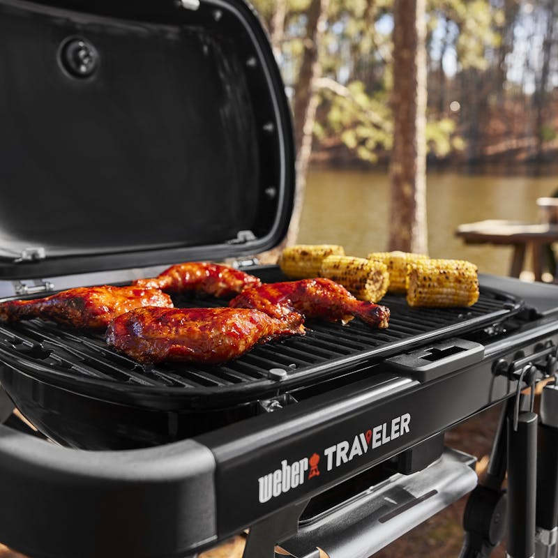 Weber Traveler® Compact Portable Gas Grill image number 6