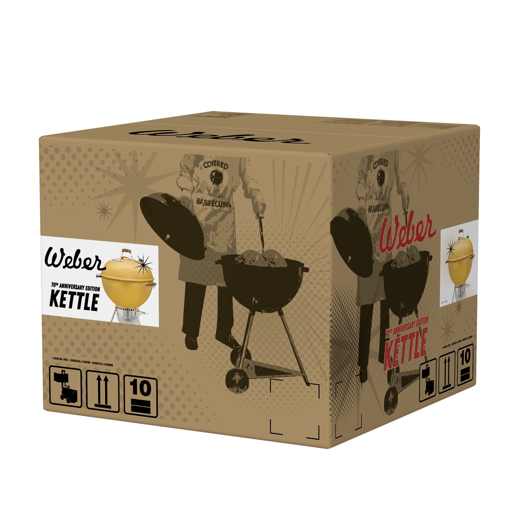 70th Anniversary Edition Kettle Charcoal Grill 22" 70th Anniversary