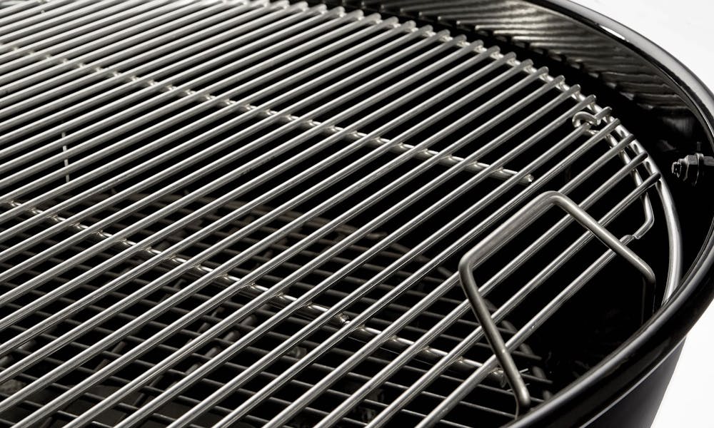Plated steel cooking grate