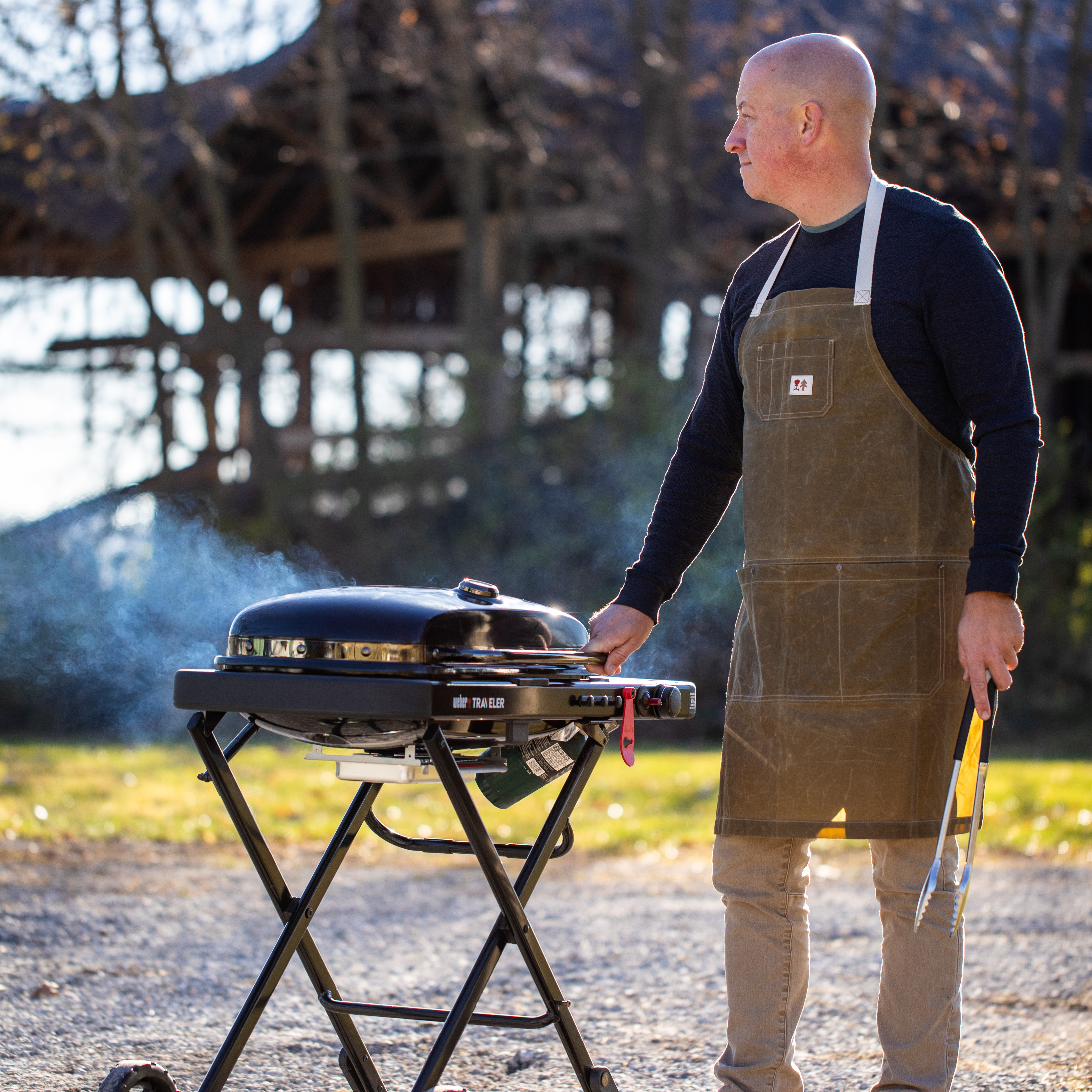 weber キャップ•エプロン　セット Weber x Huckberry Apron | Weber US