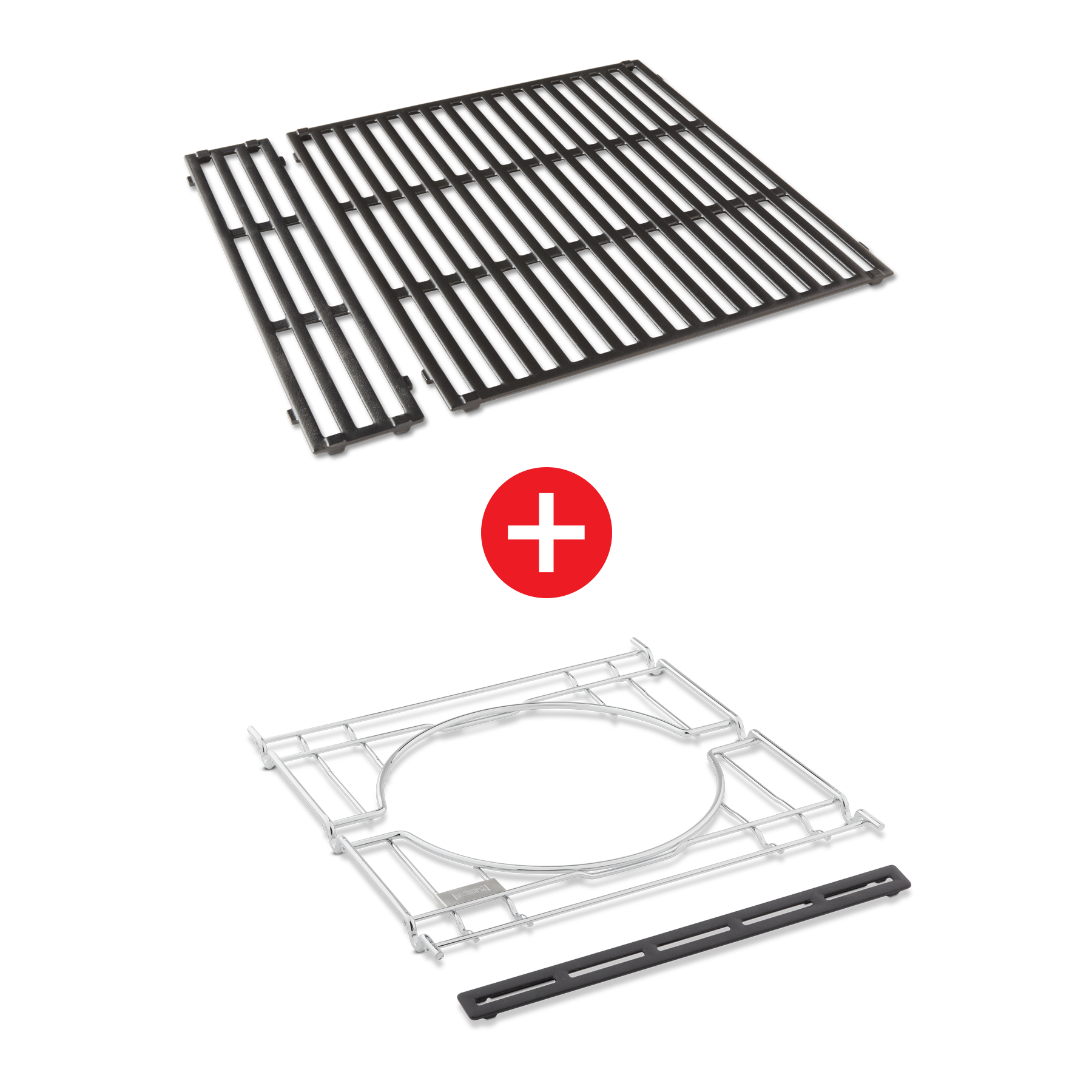 Weber Crafted Porcelain Enameled Cast Iron Cooking Grates And Frame Kit Spirit 200 Series 