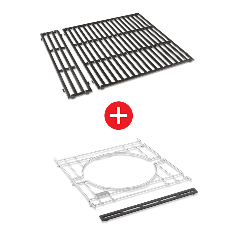 WEBER CRAFTED Stainless Steel Cooking Grates & Frame Kit – SPIRIT 200 series image number 0