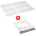 Kit de cadre et grilles de cuisson en acier inoxydable WEBER CRAFTED pour GENESIS série 300 image number 0