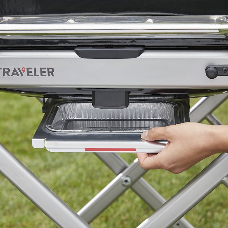Weber Grills Traveler Portable Propane Gas Grill - Black - 9010001