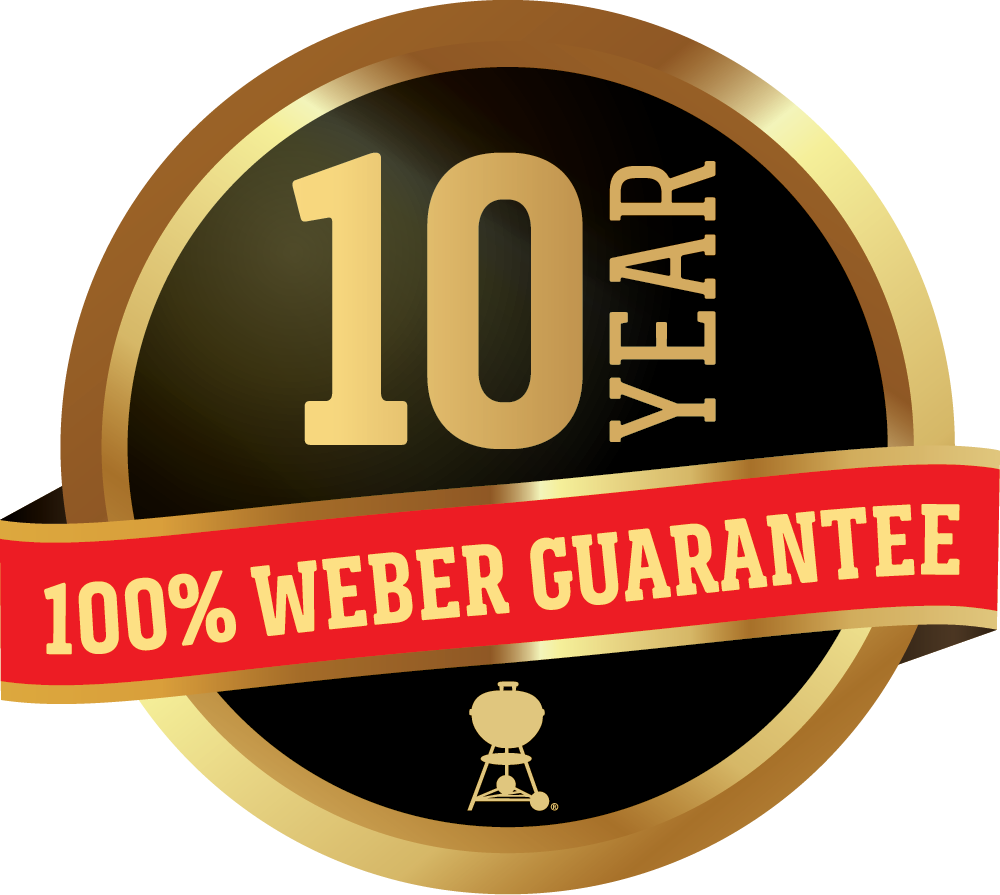 * Valid for Weber® Summit® series gas grills purchased October 1, 2017 or later. This warranty does not cover Summit® series gas grills purchased prior to this date.