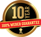 * Valid for Weber® Summit® series gas grills purchased October 1, 2017 or later. This warranty does not cover Summit® series gas grills purchased prior to this date.