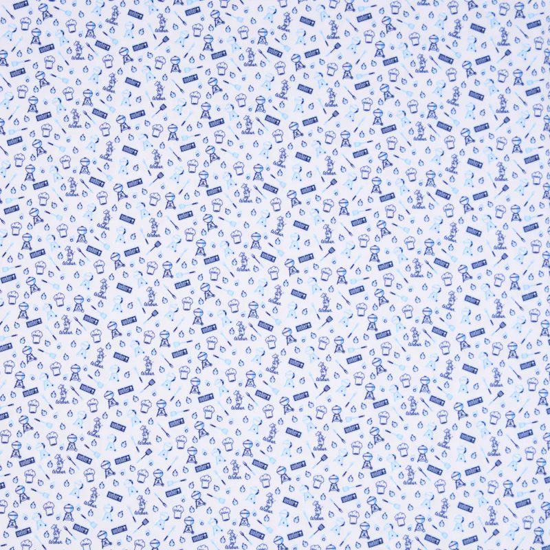 Weber x Peter Millar Polo - Blue view 1